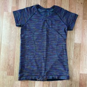 Lululemon Swiftly Tech Short Sleeve 2.0 Rainbow